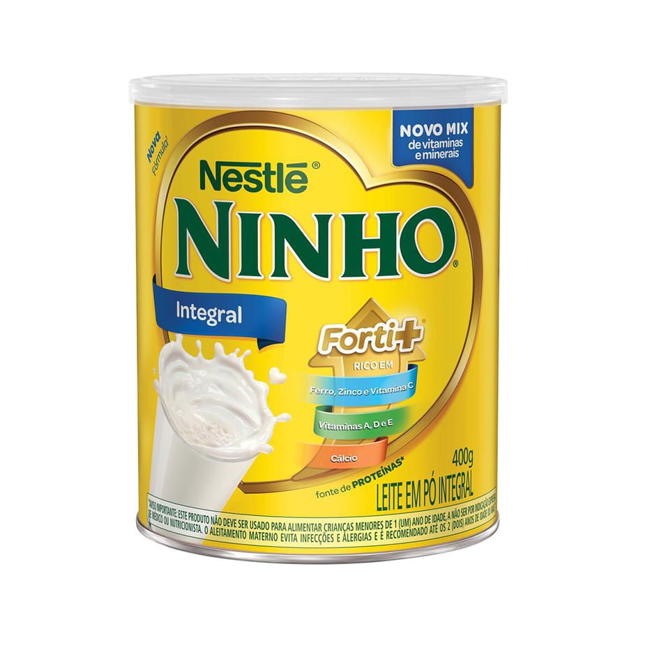 Medida Rótulo Lata De Leite Ninho 400g
